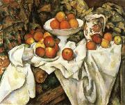 Paul Cezanne Nature morte de pommes dt d'oranes oil on canvas